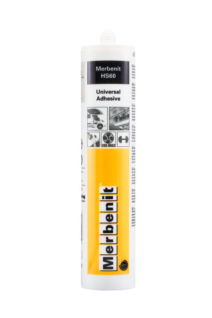 [92-HS60.KT.ML290.SW] Merbenit HS60 (negro, cartucho de 290 ml)